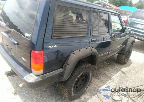 2001 Jeep Cherokee Sport from USA, damaged, VIN 1J4FF48S71L505419